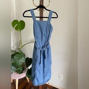 POPSUGAR Jean Midi Dress